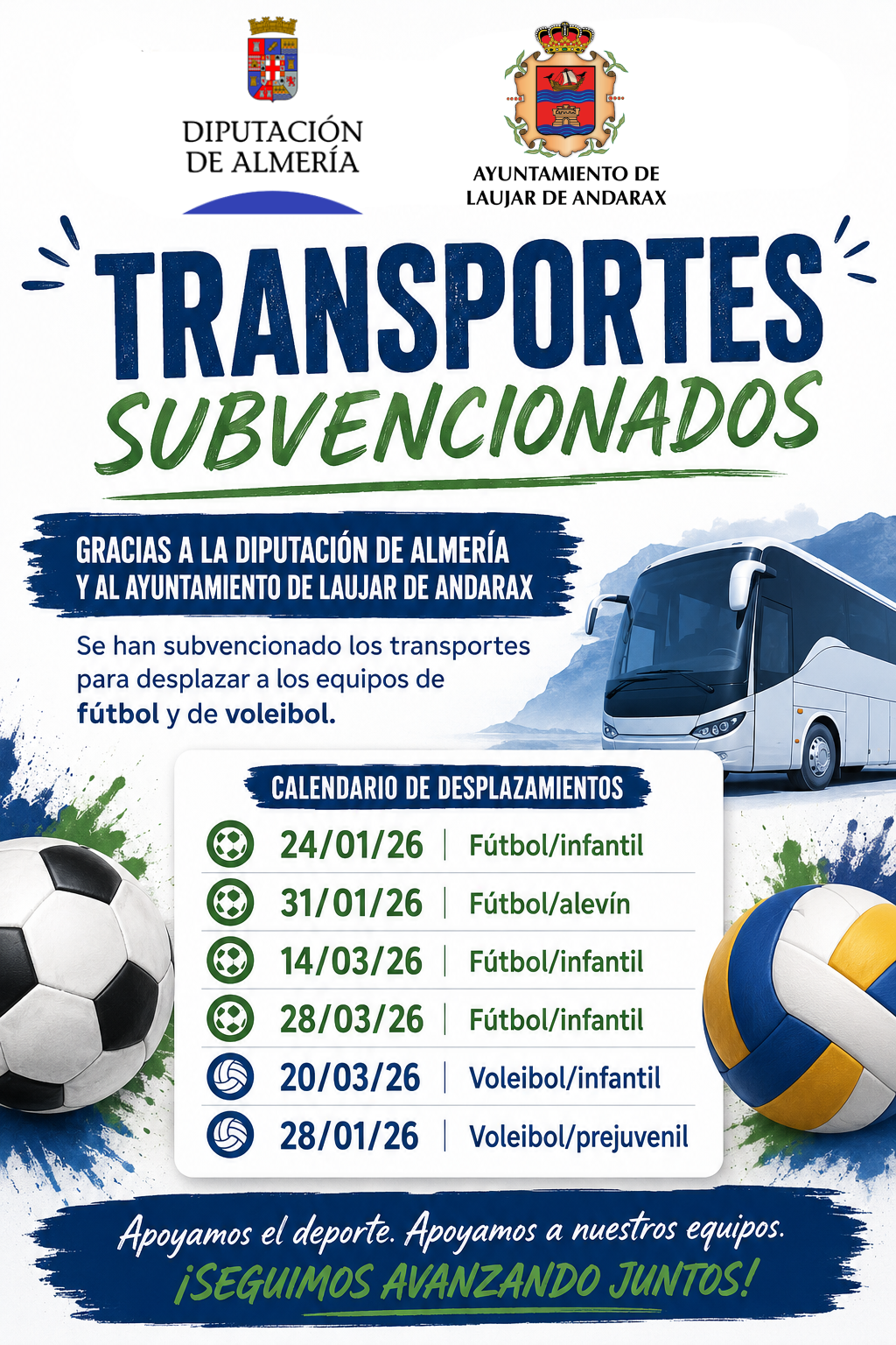 ¡Seguimos apoyando el deporte en Laujar de Andarax!